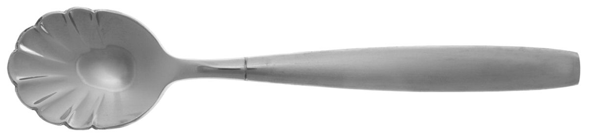 Casey Satin (Stainless) Sugar Shell Spoon by Hampton Silversmiths-1