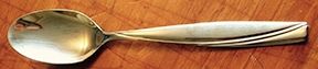 Lugano (Stainless) Teaspoon by Hampton Silversmiths-1