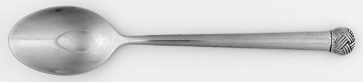Crossland (Stainless) Place/Oval Soup Spoon by Hampton Silversmiths-1