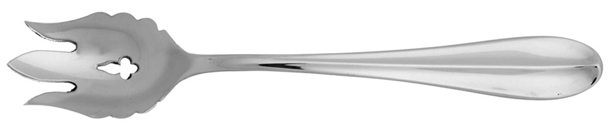 Elaine (Stainless) Vegetable Serving Fork Solid  HC by Hampton Silversmiths-1