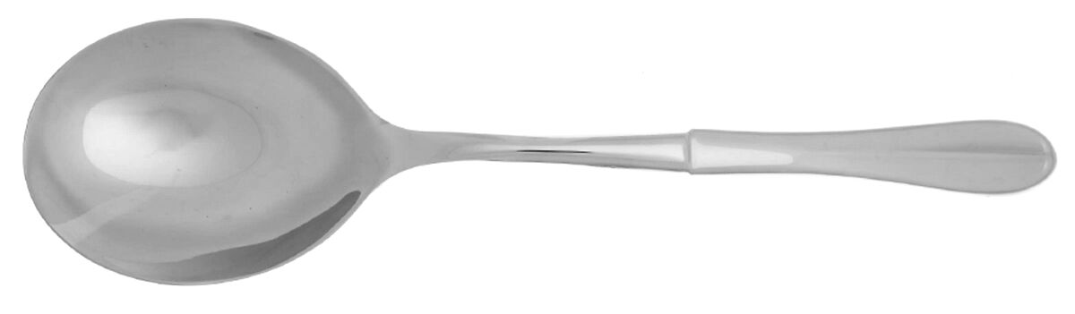 Elaine (Stainless) Casserole Spoon with Smooth Stainless Bowl HC by Hampton Silversmiths-1