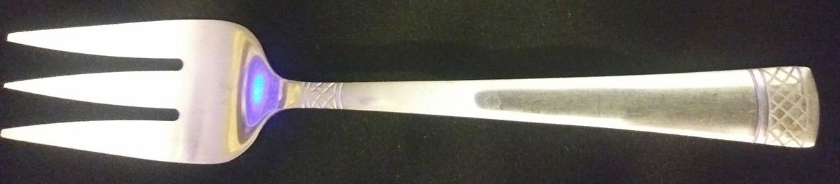 Devon (Stainless) Medium Solid Cold Meat Serving Fork by Hampton Silversmiths-1