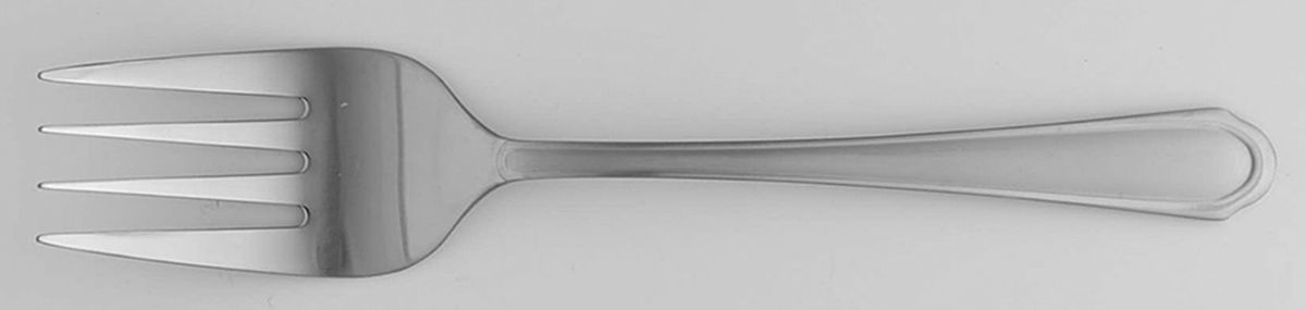 Portrait (Stainless) Medium Solid Cold Meat Serving Fork by Hampton Silversmiths-1