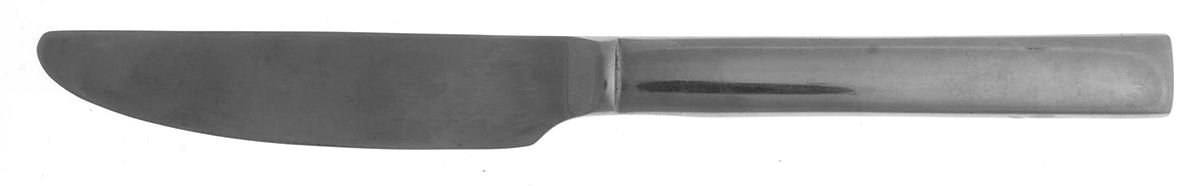 Grayson (Stainless) Flat Handle Master Butter Knife by Hampton Silversmiths-1