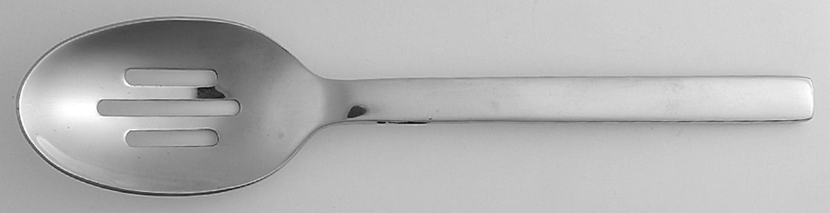 Grayson (Stainless) Pierced Tablespoon (Serving Spoon) by Hampton Silversmiths-1