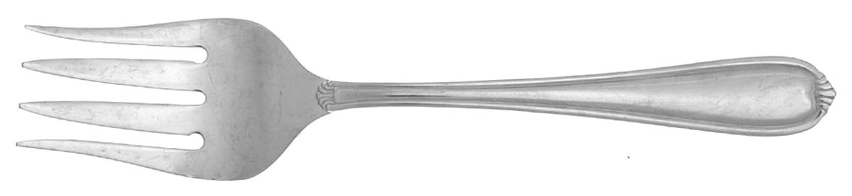 HSV133 (Stainless) Medium Solid Cold Meat Serving Fork by Hampton Silversmiths-1