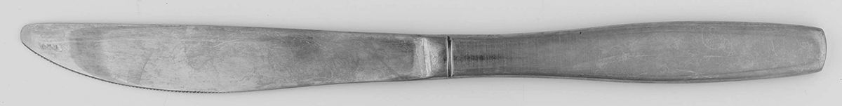 Absolute Satin (Stainless) Modern Solid Knife by Hampton Silversmiths-1