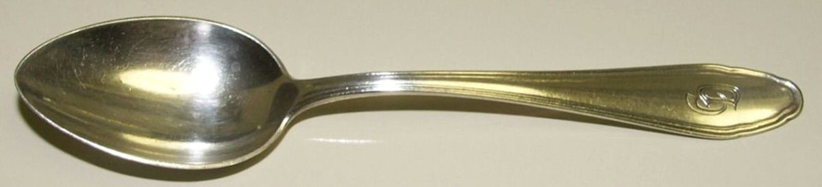 HEN46 (Sterling, 800) Teaspoon by J A Henckels (Zwilling)-1