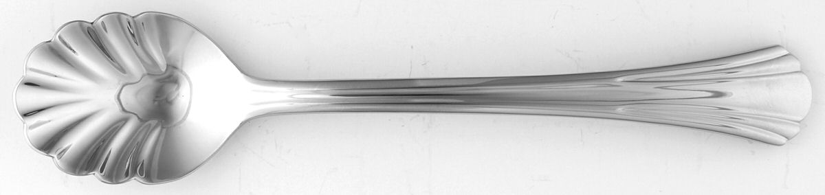 Gertrude (Stainless) Sugar Shell Spoon by Hampton Silversmiths-1