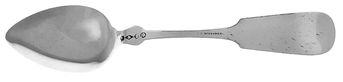 Coin Silver Flatware Teaspoon by Hotchkiss & Schreuder-2