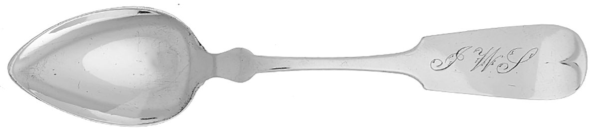 Coin Silver Flatware Teaspoon by Hotchkiss & Schreuder-1
