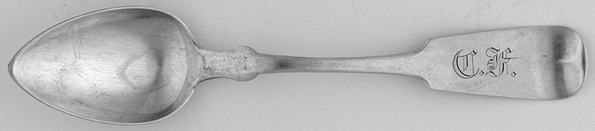Coin Silver Flatware Teaspoon by Hotchkiss & Schreuder-1