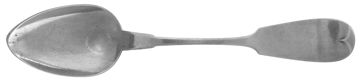 Coin Silver Flatware Tablespoon (Serving Spoon) by Hotchkiss & Schreuder-1