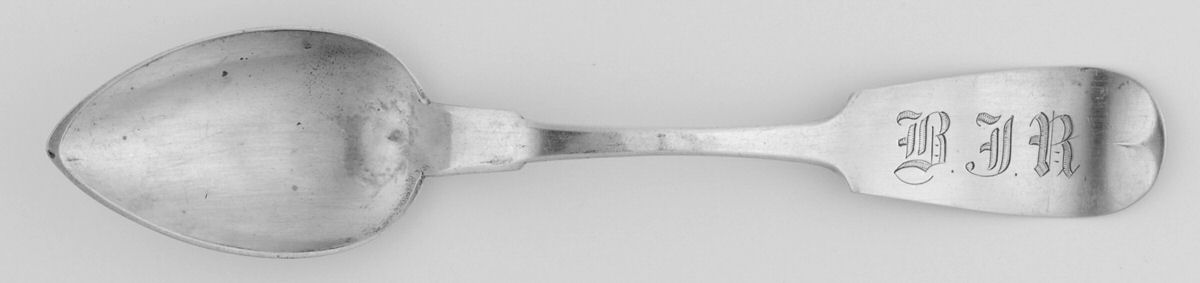 Coin Silver Flatware Teaspoon by Hotchkiss & Schreuder-1