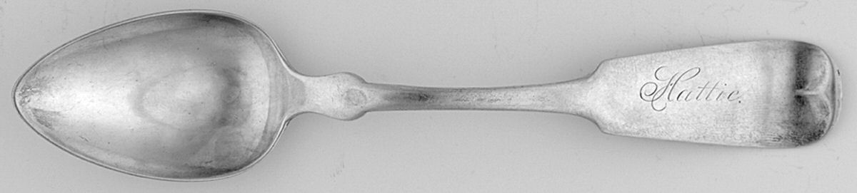 Coin Silver Flatware Teaspoon by Hotchkiss & Schreuder-1