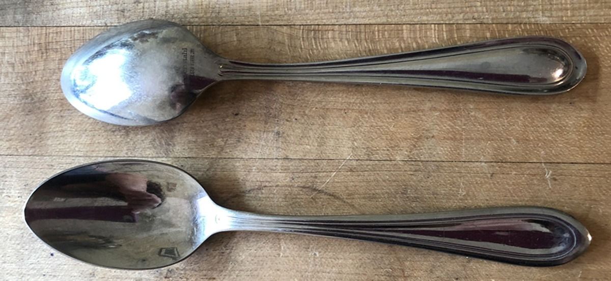 Waterfall (Stainless) Teaspoon by Hampton Silversmiths-1