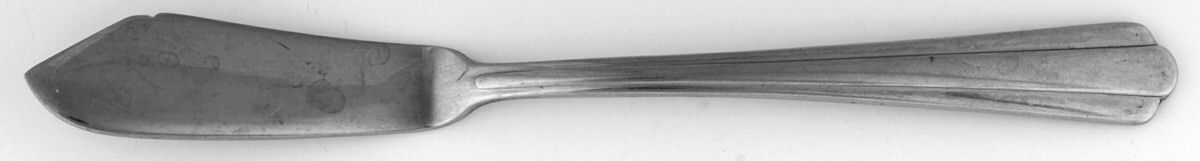 Central (Stainless) Flat Handle Master Butter Knife by Hampton Silversmiths-1