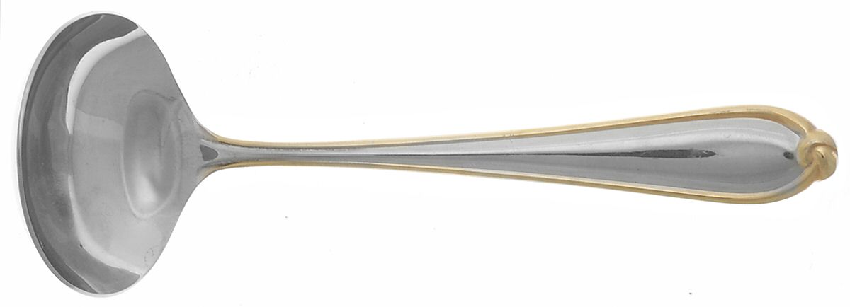 Carleton (Gold Accent) Solid Gravy Ladle by Heritage China-1
