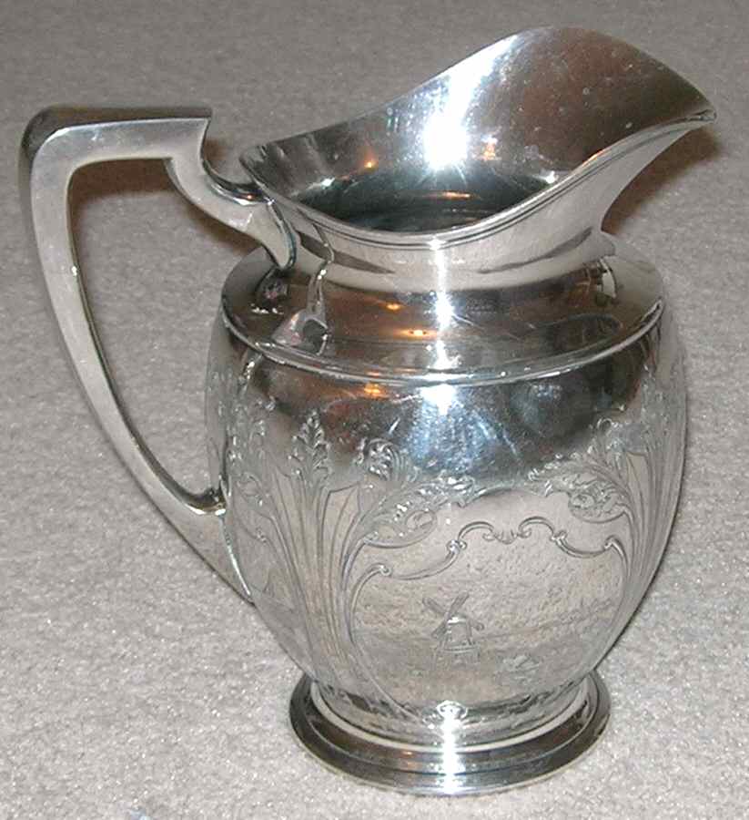 5100 (Silverplate, Hollowware) Silverplate Water Pitcher by Hartford-1