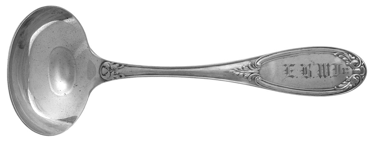 HYT1 (Coin) Solid Gravy Ladle by Hoyt, Badger & Dillon-1