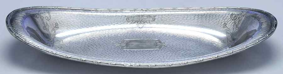 3815 (Silverplate, Hollowware) 12" Bread Tray by Homan-1