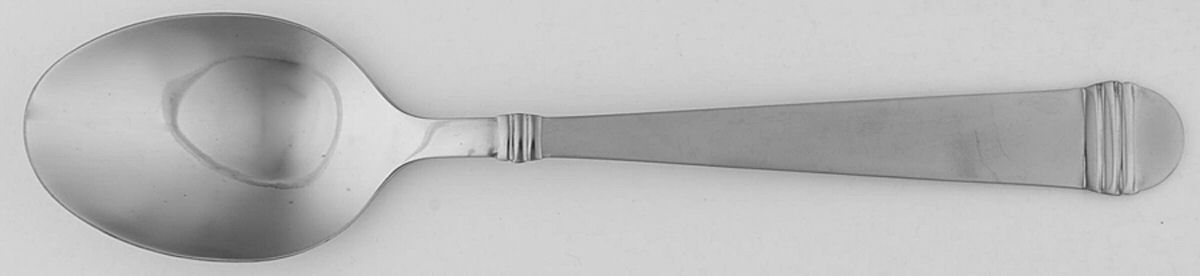Arielle (Stainless) Place/Oval Soup Spoon by Hampton Silversmiths-1