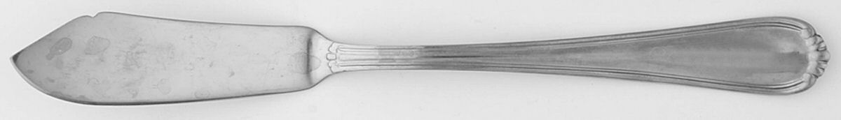 Tara (Stainless) Flat Handle Master Butter Knife by Hampton Silversmiths-1