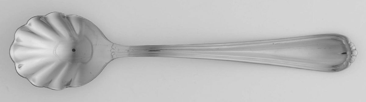 Tara (Stainless) Sugar Shell Spoon by Hampton Silversmiths-1