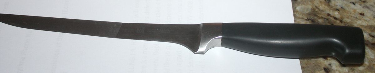 Four Star (Stainless) Plastic Handle Boning Knife by J A Henckels (Zwilling)-1