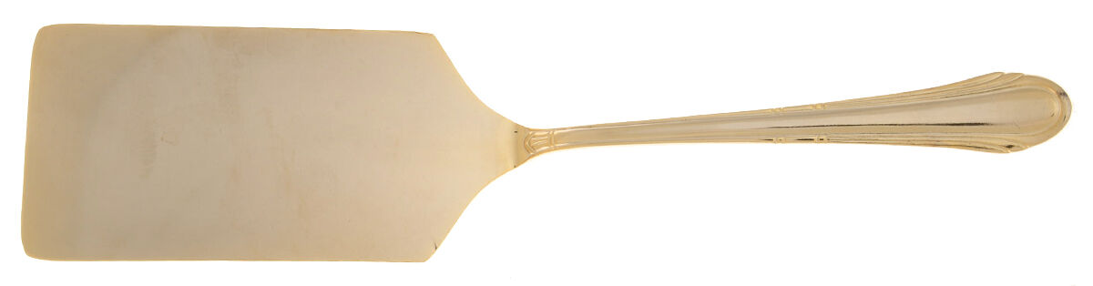 HSV149 (Gold Electroplate) Lasagna Server, Solid Piece by Hampton Silversmiths-1