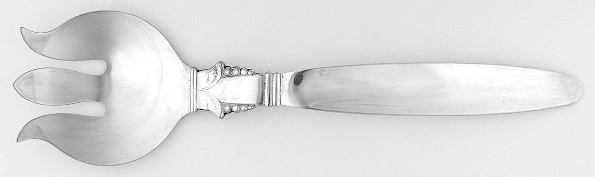 HFRHFR1 (Silverplate) Solid Salad Serving Fork by Hartford Sterling Co-1