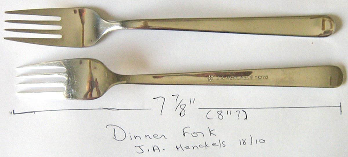 HEN60 (Stainless) Fork by J A Henckels (Zwilling)-1