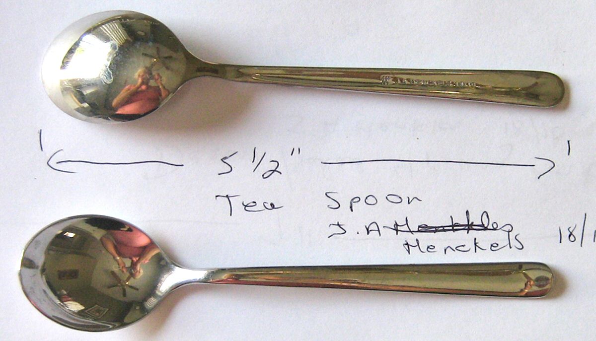HEN60 (Stainless) Teaspoon by J A Henckels (Zwilling)-1