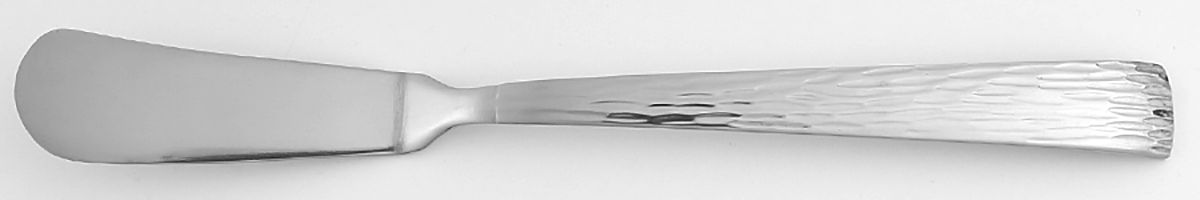 Brocade (Stainless) Flat Handle Master Butter Knife by Hampton Silversmiths-1