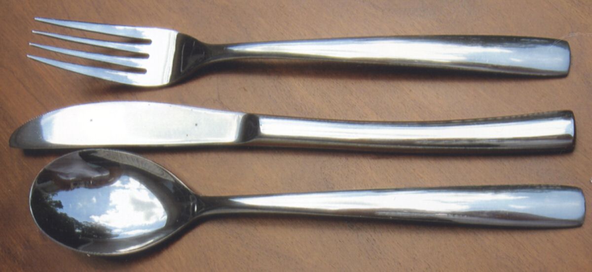 HSV154 (Stainless) Fork by Hampton Silversmiths-1
