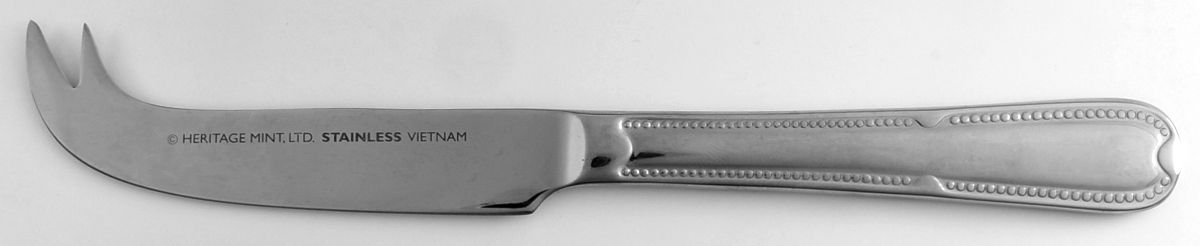 Fontenay (Stainless) Solid Serving Cheese Knife by Heritage Mint, Ltd.-1