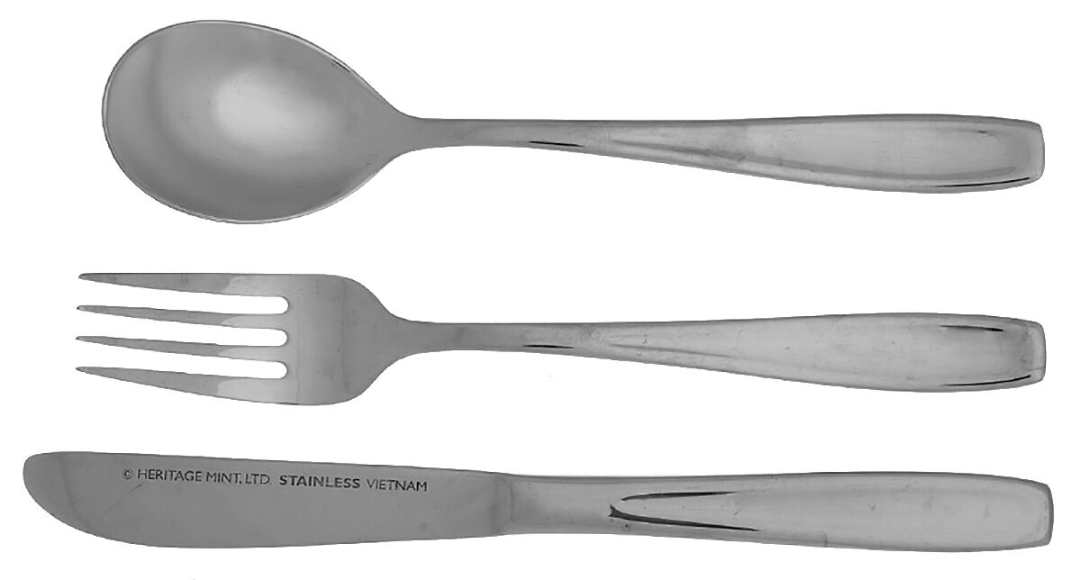 Cestello (Stainless) 3 Piece Youth Set (Knife, Fork & Spoon) by Heritage Mint, Ltd.-1