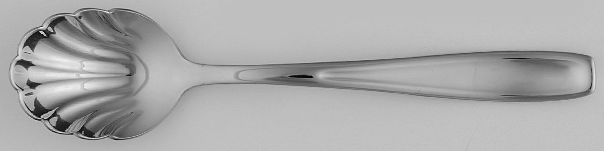 Cestello (Stainless) Sugar Shell Spoon by Heritage Mint, Ltd.-1