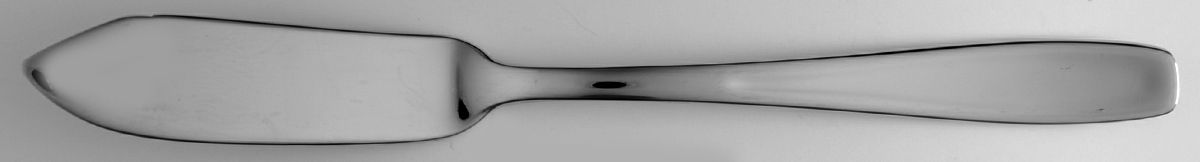 Cestello (Stainless) Flat Handle Master Butter Knife by Heritage Mint, Ltd.-1