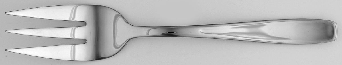 Cestello (Stainless) Medium Solid Cold Meat Serving Fork by Heritage Mint, Ltd.-1