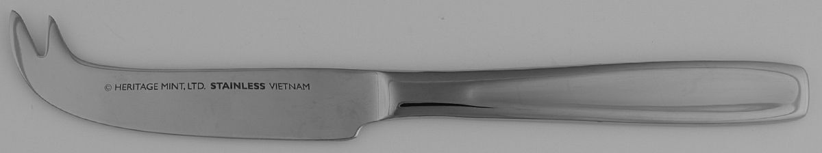 Cestello (Stainless) Solid Serving Cheese Knife by Heritage Mint, Ltd.-1