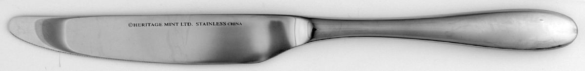 Reflections (Stainless) Modern Solid Knife by Heritage Mint, Ltd.-1
