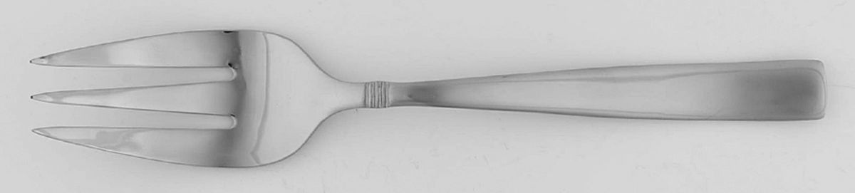 Simplicity (Stainless) Medium Solid Cold Meat Serving Fork by Heritage Mint, Ltd.-1