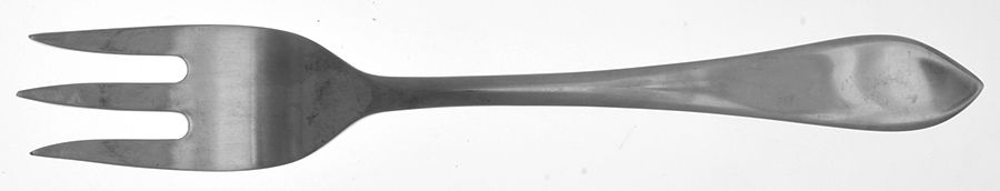 Fiora (Stainless) Medium Solid Cold Meat Serving Fork by J A Henckels (Zwilling)-1