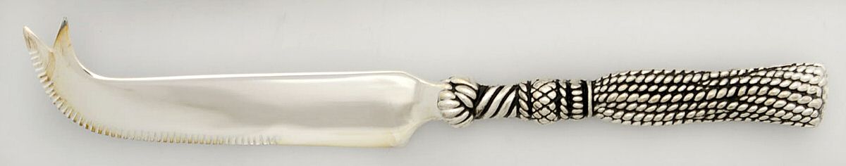 Tassel Solid Piece Wedding Cake Knife by Home Collection-1