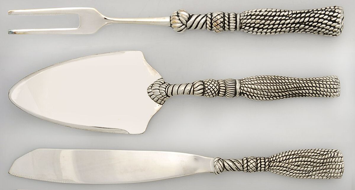 Tassel 3 Piece Cheese Set (CHES, CHEK, CHEFS) by Home Collection-1