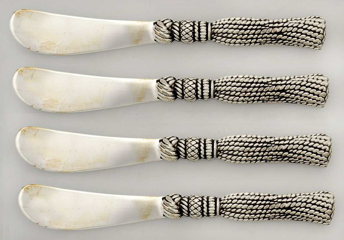 Tassel Individual Spreader - Set of 4 by Home Collection-1