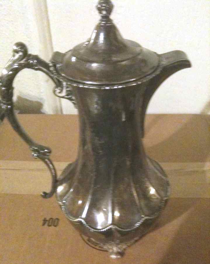 1338 (Silverplate, Hollowware) Teapot by Homan-1