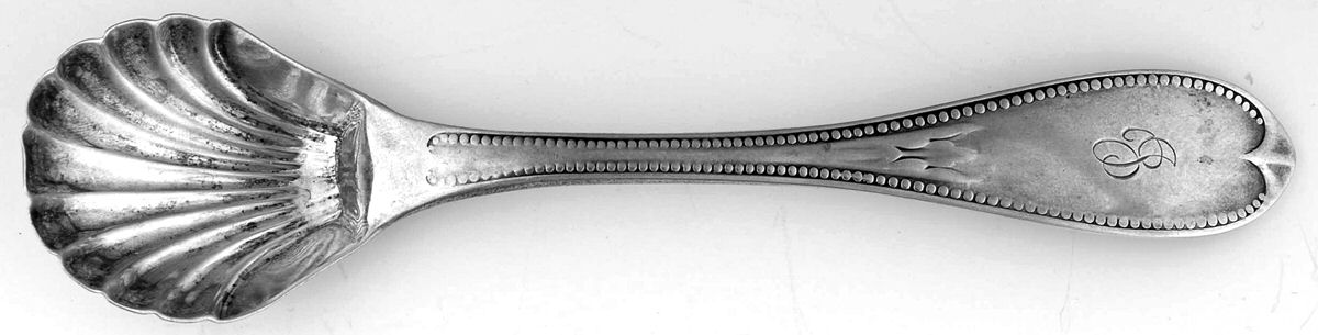 HYD2 (Coin) Sugar Shell Spoon by Hayden, Brothers & Co.-1
