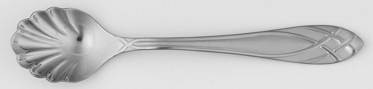 Berkshire (Stainless) Sugar Shell Spoon by Hampton Silversmiths-1
